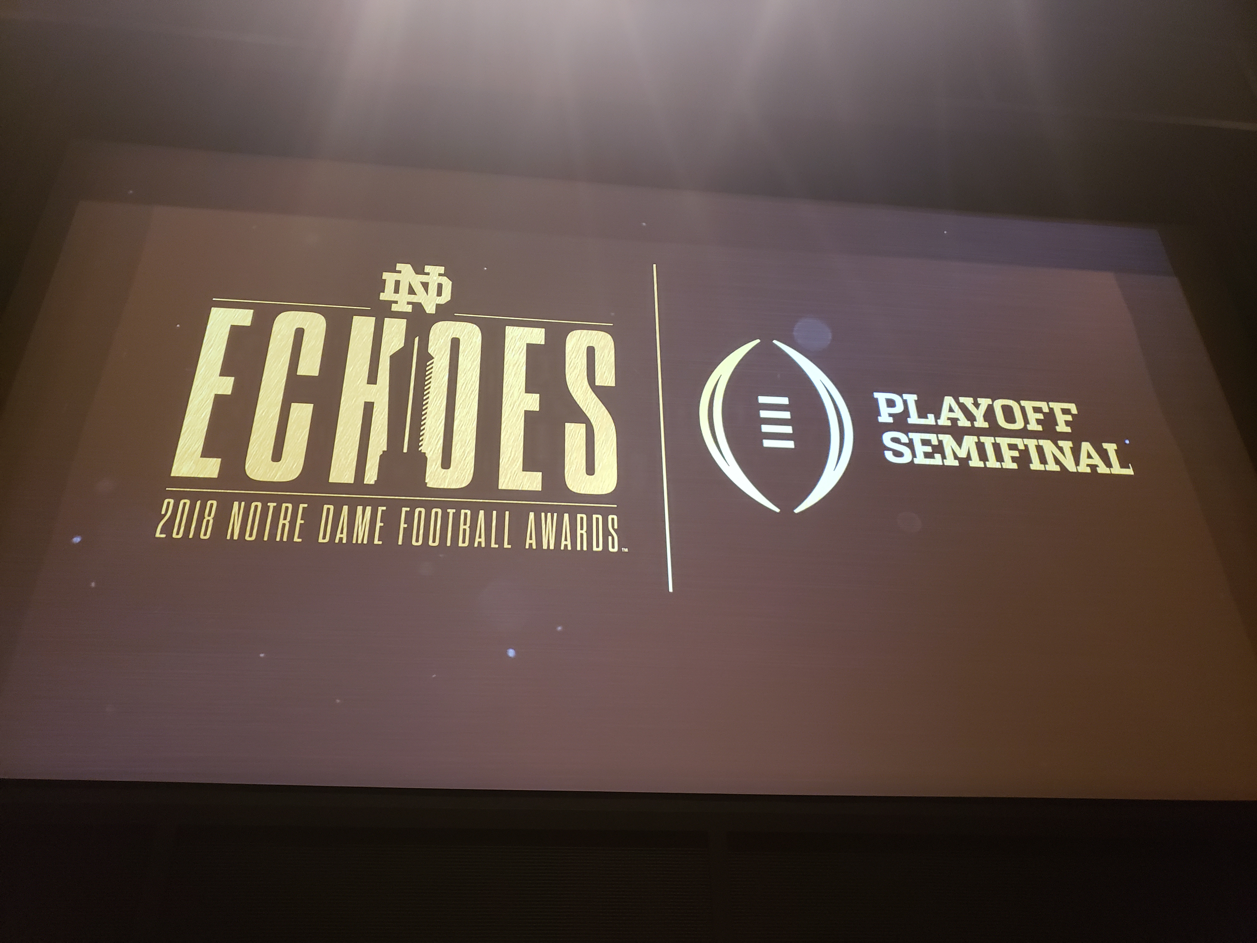 ND Football: Echoes 18 Awards Banquet Wrap up