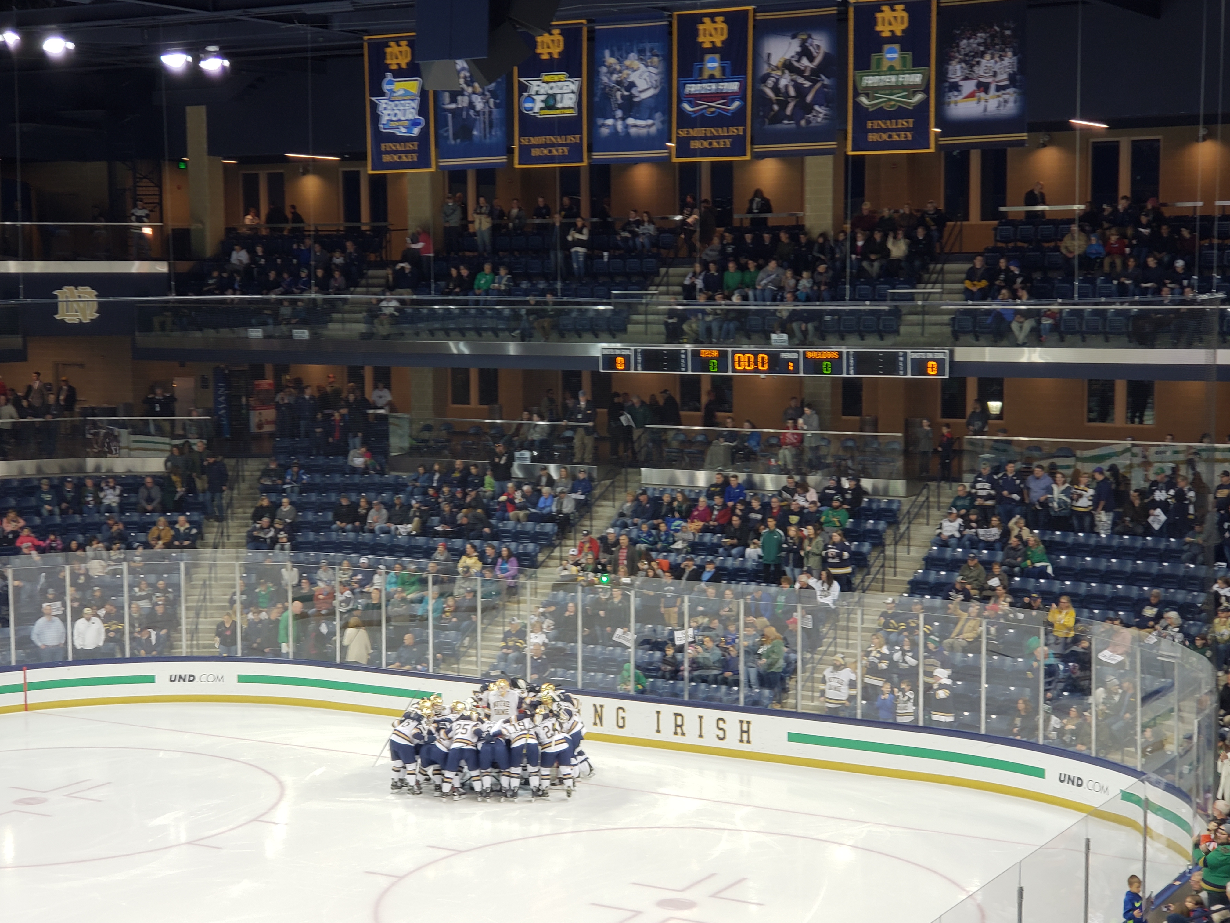 ND Hockey: A Time To Honor The Seniors