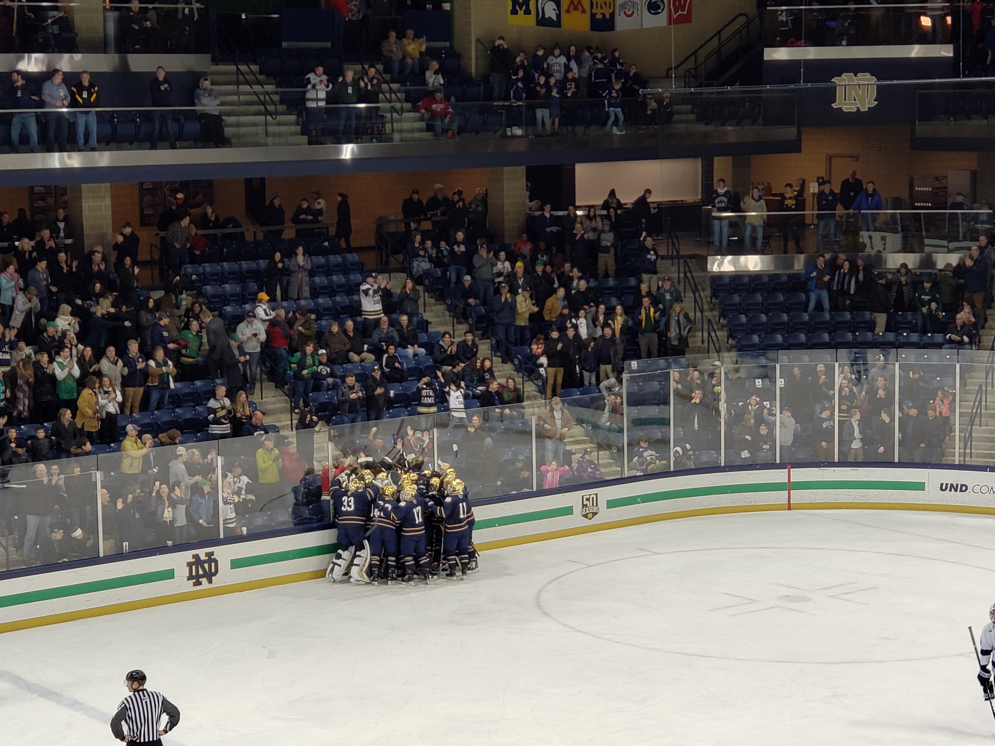 ND Hockey: The Irish Fight Back And Tame The Lions