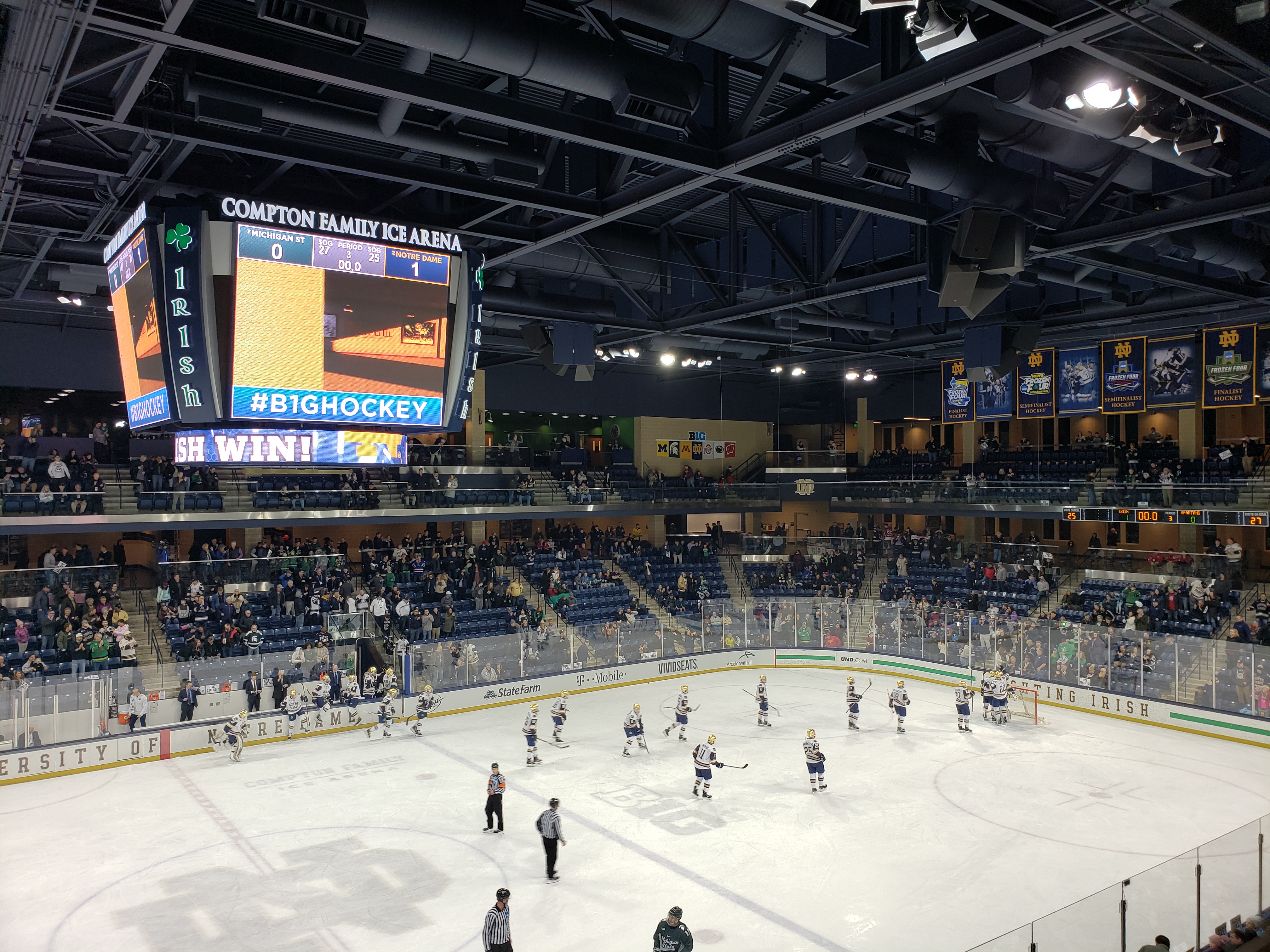 ND Hockey: A “DEFENSIVE” Win For The Irish!